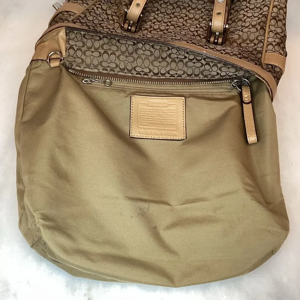 Coach Bag Purse Handbag Signature Mini C Jacquard EW Gallery Tote Pocketbook